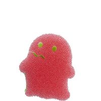 スクラブウォッシュ キッチンスポンジ（おばけ） KSW02 10個 アイセン（直送品）