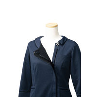 フォーク nuovo オーバーブラウス ネイビー 7号 FB71330-7（直送品）