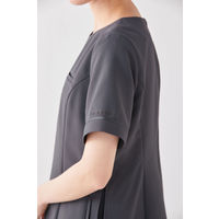 ジェラート ピケ&クラシコ 白衣 （レディス） プリーツチュニック 620 チャコールグレー L 1枚（直送品）