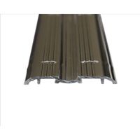 【建築金物】ハイロジック 35DS-B ウイングレール脱輪防止 1820mm ブロンズ 27102 1本（直送品）