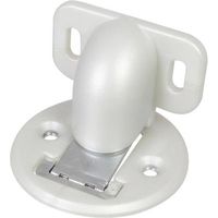 【建築金物】ハイロジック ドアストッパー マグネ戸当リ シルバー 72668 1パック（直送品）