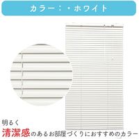 ※低価格※【規格品】アルミブラインド 幅178×高108cm（ホワイト） 4975559592244 1セット トーソー（直送品）