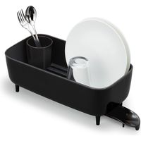 オーエ キッチン水切り スマートホーム ディッシュラックDX ブラック 51237 2個（直送品）