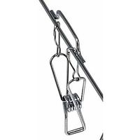 オーエ 洗濯ハンガー オールステンレス製 角ハンガーピンチ32個 88300（直送品）