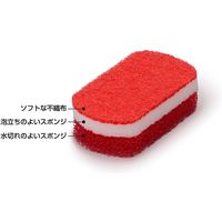 オーエ キッチンスポンジ スマートホーム トリプルスポンジ レッド 51201 20個（直送品）