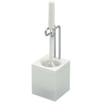 オーエ トイレブラシ アルモア トイレケースブラシ付 ホワイト 19504 1セット(1個×4)