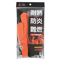 福徳産業 耐熱防炎パイル手袋 #240-L 1双