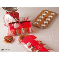 大森 ラッピング用品 エアロケースオーバル AO-120 ウェーブ 160310 200枚（直送品）