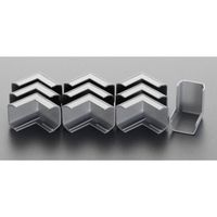 エスコ 18x30mm モール継手外曲(プラスチック/ベージュ/10個) EA947HM-6G 1セット(50個:10個×5袋)（直送品）