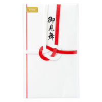 マルアイ コットン祝金封赤白7本結切御見舞 キ-CH112 10枚