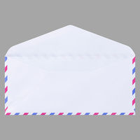 マルアイ 藤壷封筒 エアメール 洋形4号 ヨ-204 10袋(100枚:10枚入×10)