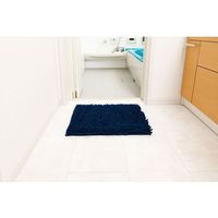 山崎産業 SUSU（スウスウ）抗菌ストロングWマイクロファイバーバスマット45×60 IB 4903180191000 1箱（1枚入）（直送品）