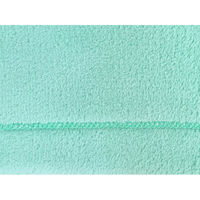 林 バスタオル　マイクロファイバー　サニーカラー　グリーン(緑) BG448704 1セット（10枚）