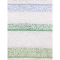 林 フェイスタオル 日本製 消臭加工 フレッシュボーダー 15枚セット グリーン（緑） FC026204（直送品）