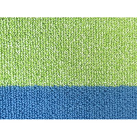 林 バスマット バイカラー 10枚セット グリーン（緑） MJ601304（直送品）