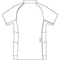 住商モンブラン スクラブ レディス 半袖 バーガンディ×ワイン CHM355-88 1枚　スクラブ（直送品）