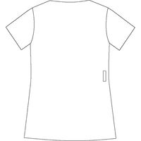 住商モンブラン スクラブ レディス 半袖 オフホワイト×アメリ ピンク LW603-12 1枚　スクラブ（直送品）