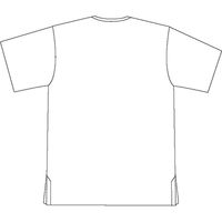 住商モンブラン ワイドTシャツ 兼用 半袖 ホワイトOV2512-1_L（直送品）