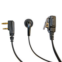 FRC エフ・アール・シー トランシーバー用イヤホンマイク FPG-22K ケンウッド対応 クリップ型マイク