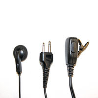 FRC エフ・アール・シー トランシーバー用イヤホンマイク FP-22A アルインコ/八重洲2ピン対応 クリップ型マイク