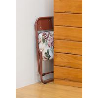 ファミリー・ライフ 軽くて折りたためる高座椅子ゴブラン柄 2脚組 03859 1個