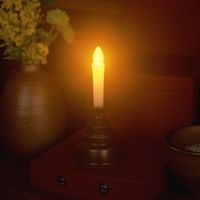 旭電機化成 安心のろうそくミニ ゴールド ARO5202GD 1個