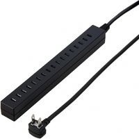 ヤザワコーポレーション 差し込みフリータップベーシックブラック2.5m/H H85025BK2 1個