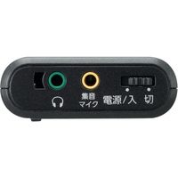 集音器/AM・FMラジオ ブラック SRD01BK ヤザワコーポレーション（直送品）