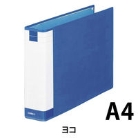 ライオン事務器 パイプ式F両開き環境No.742RK ブルー 11370 1冊
