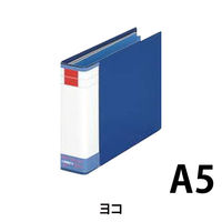 ライオン事務器 パイプ式F両開き環境No.736RK ブルー 11383 1冊