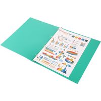 ライオン事務器 リングファイル RFー43S(G) 12265 1冊