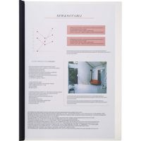 ライオン事務器 レポートカバー RCー83(W) 12737 1パック