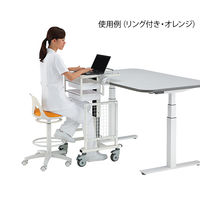 アズワン ナースチェア(ラクーン) リング無し ピンク NV-P 1個(1脚) 7-7516-01（直送品）