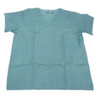 アズワン プロシェア・ディスポスクラブシャツ 50枚入 M 1箱(50枚) 7-8436-02（直送品）