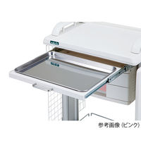 アズワン カレンカートII(PC・ステンレスバット仕様) ピンク SC-PC1SP 1台 7-8433-01（直送品）