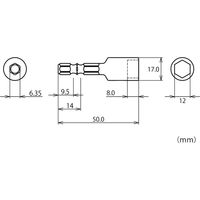 エビ ストロック18ヘクスセッター DSH12 ロブテックス（直送品）