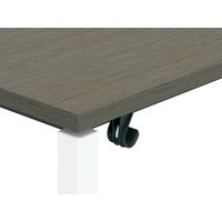 【組立設置込】コクヨ インベントFSデスク INVENT ハーフ 幅1200×奥行600×高さ720mm ホワイト/アッシュブラウン 1台（直送品）