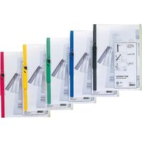 リヒトラブ ウーパーファイル A4S 黄 20枚収容 F-3570-5 1セット(5冊)