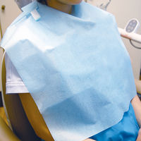 タケトラエコノミーエプロンお徳用ブルーM 007031 1セット(1箱(400枚入)×4)　竹虎