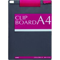 ソニック CB-307-RG　クリップボード　Ａ４タテ型　赤 CB-307-RG 1セット（2枚）