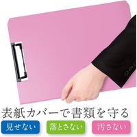 ソニック クリップファイル　Ａ４タテ型　ピンク　ソフィット CB-875-P 1セット（2冊）