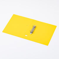 キングジム Dリングファイル<脱・着> A4タテ型 適正収納枚数250枚 黄 687キイ 1セット(2冊)