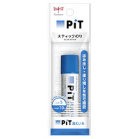 トンボ鉛筆 スティックのり 消えいろピットS(小) 1個パック PKPT-TC 1セット(5本)