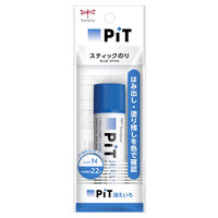 トンボ鉛筆 スティック糊消えいろピットNパック PKPT-NC 1セット(5本)