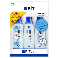 トンボ鉛筆 液体のり　アクアピット　３Ｐパック HCA-311 1セット（5個）