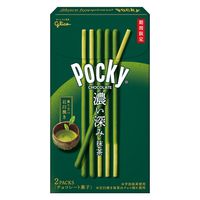 ポッキー＜濃い深み抹茶＞ 10個 江崎グリコ チョコレート プレッツェル