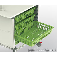 河淳 KSO作業台(9055ー64用)1列 ハンガー無 ホワイト MWT001HT 1個 62-2702-77（直送品）