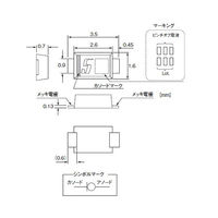 SEMITEC 定電流ダイオード面実装テープカット 50個入 S-501T*50 1パック(50個) 63-3006-78（直送品）