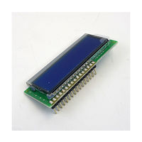 みんなのラボ LCD3WIRE_BOARD(完成品・液晶ブルー) LCD3WIRE_BOARD_BL 1個 63-3033-27（直送品）