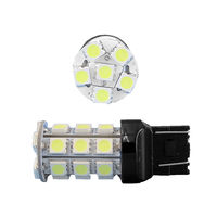 オートエッジ T20ウェッジ無極性LEDバルブ 3chipSMD×27 黄 L-T20327-Y 1個 63-3032-40（直送品）